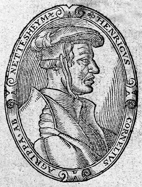 Retrato de Heinrich Cornelius Agrippa