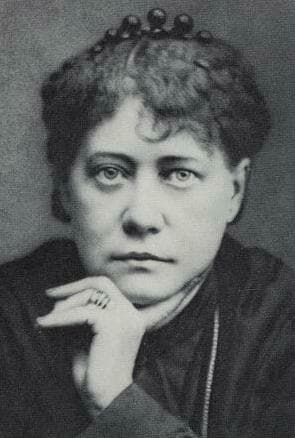Retrato de Helena P. Blavatsky